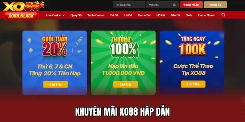 Khuyến mãi Xo88 hấp dẫn